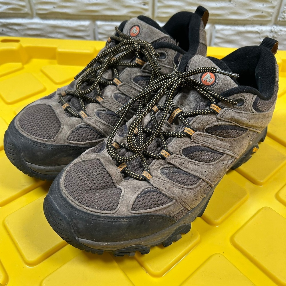 Merrell Moab 3 Vent 11 Walnut Brown Suede Mesh Hiking Shoes J035893W